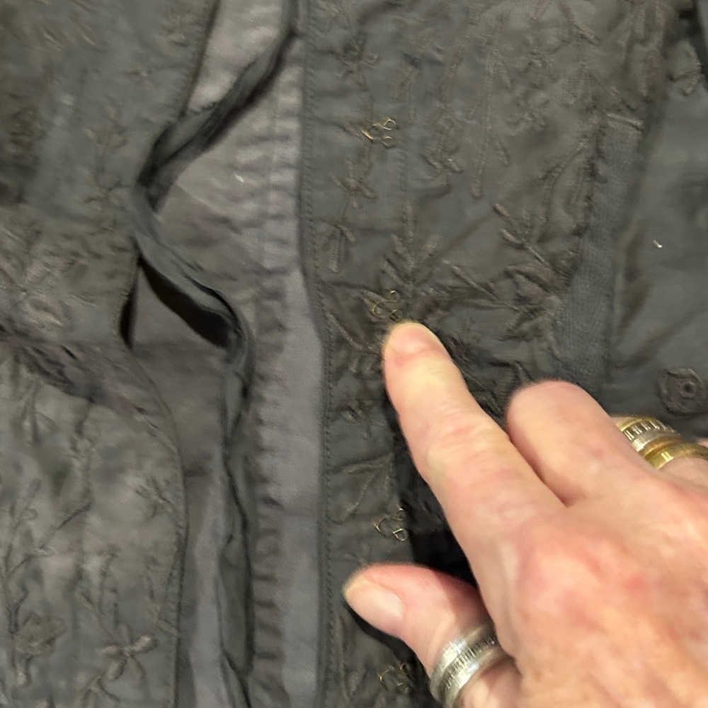 💥Really crazy cool💥 charcoal, deep heavily, detailed jacket with tails - Picture 6 of 9